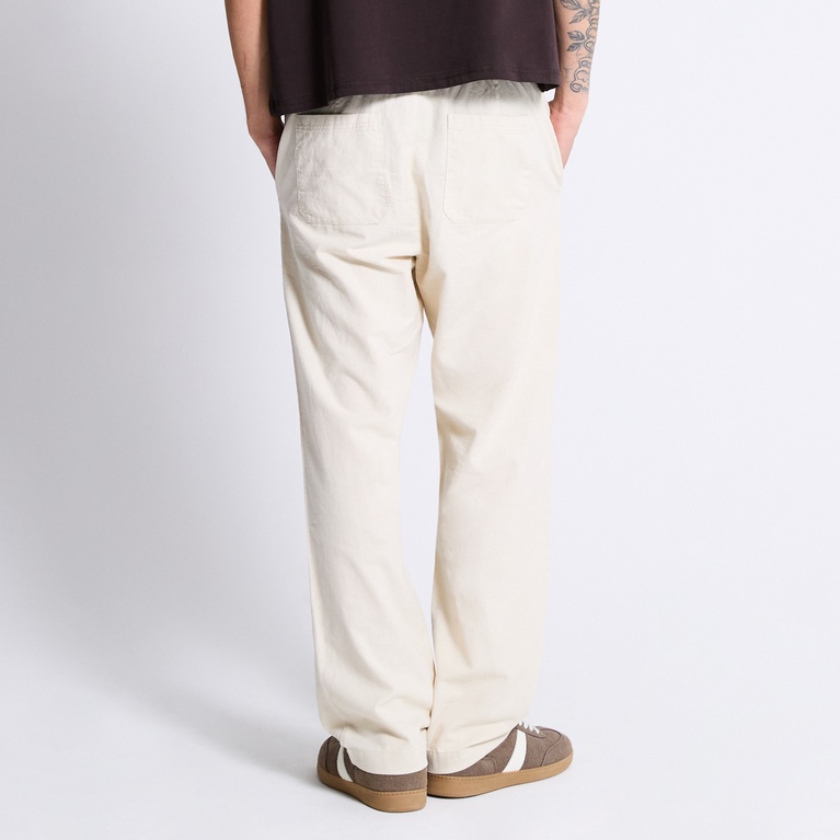 Linen blend pants "Ludvig" Light Beige